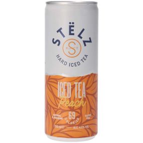 Stëlz Hard Seltzer Iced Tea Peach 25 cl