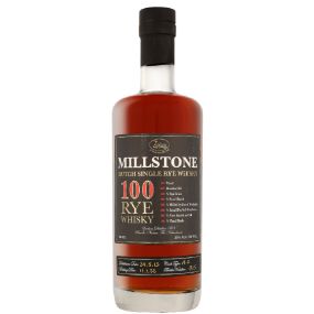 Zuidam Millstone 100 RYE Dutch Single Rye Whisky 70 cl