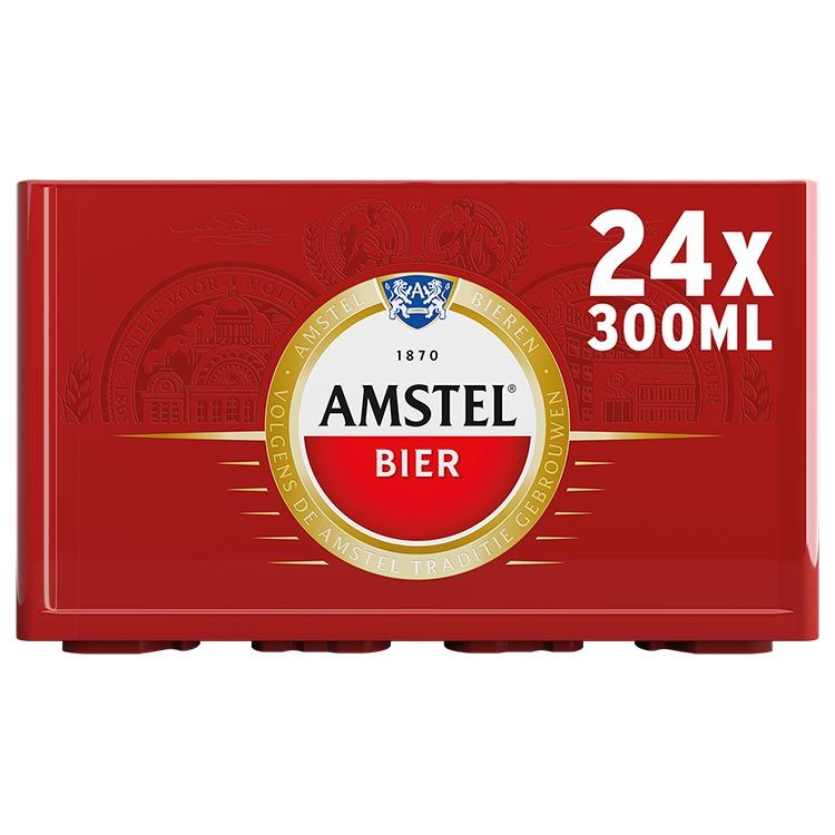 Amstel Pilsener Bier 24 flesjes