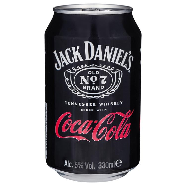 Jack Daniel's Whiskey & Cola 33 cl
